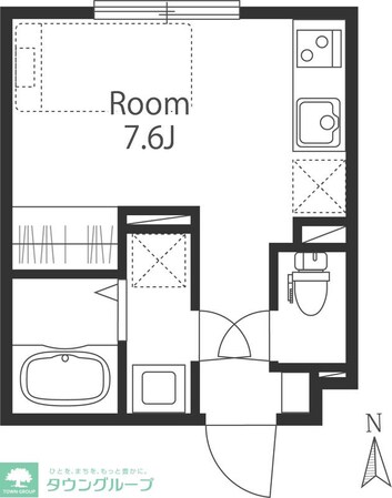 ビクトリーガーデン中落合の物件間取画像